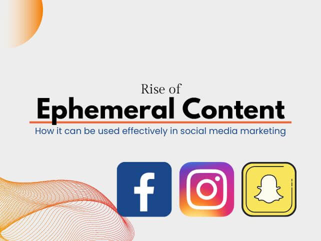 Ephemeral Content Blog Article